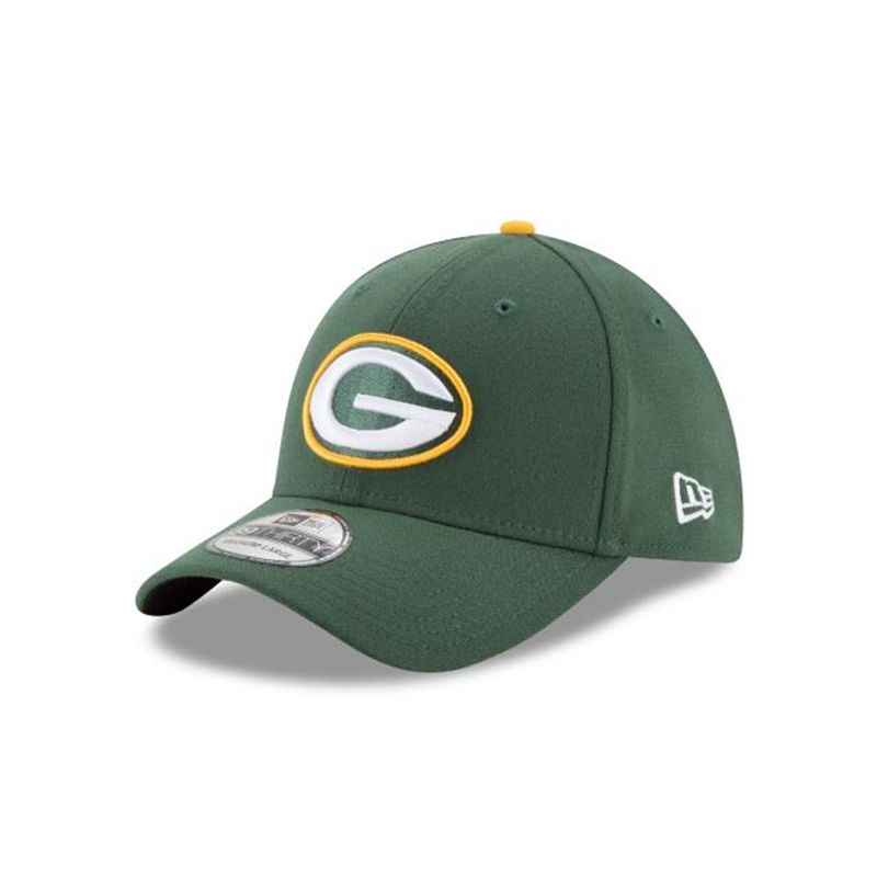 NFL Green Bay Packers Team Classic 39Thirty Stretch Fit (OMO0962) - Green New Era Caps